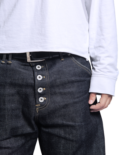 【IONSEOUL】Hippo Damage Wide Baggy Denim 4JH213 IONSEOUL Hippo Damage Wide Baggy Denim (IONSEOUL/デニム